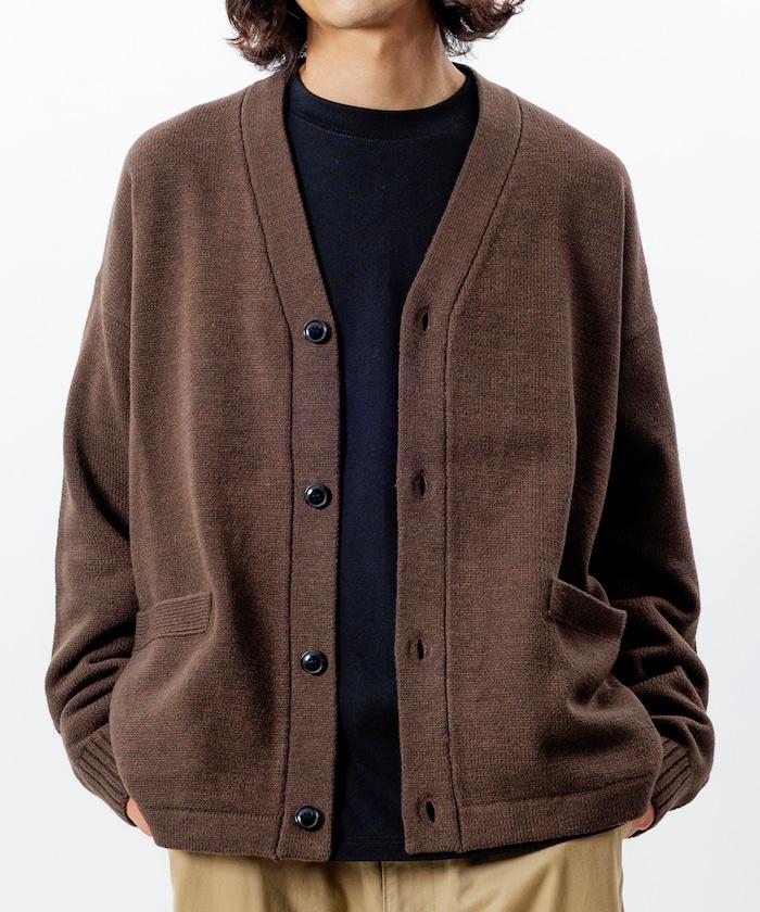 寬鬆版型 易打理 可水洗 V領開衫