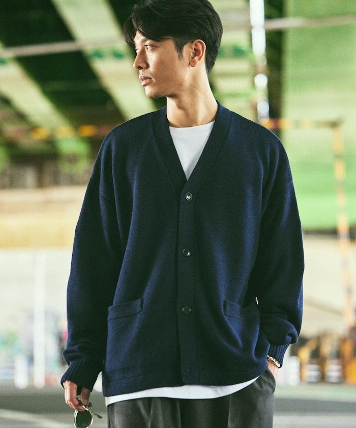 寬鬆版型 易打理 可水洗 V領開衫