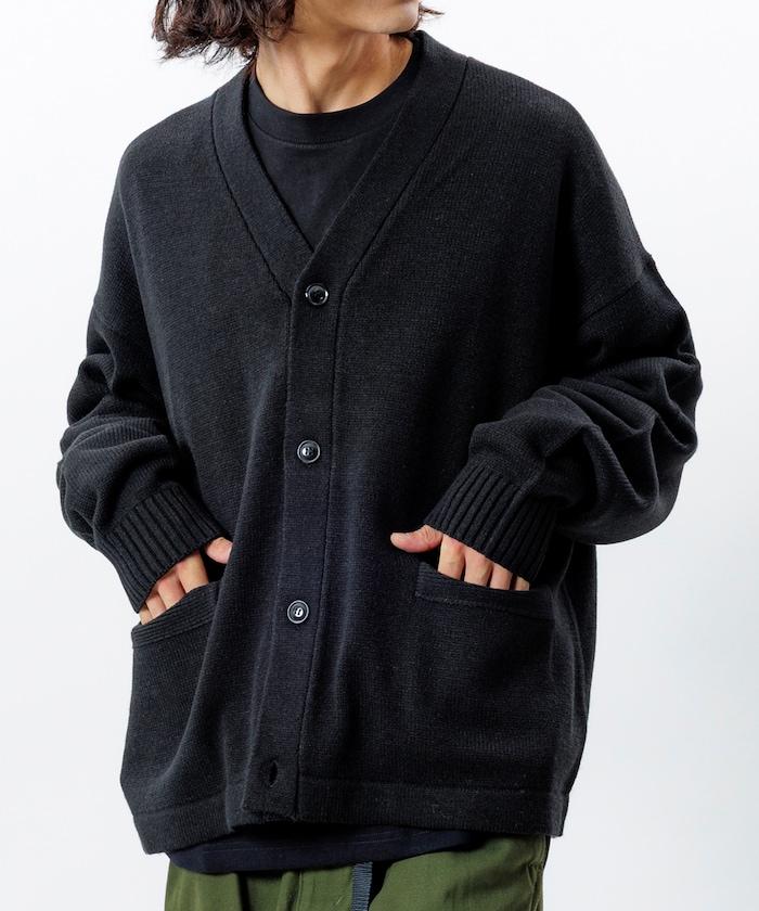 寬鬆版型 易打理 可水洗 V領開衫