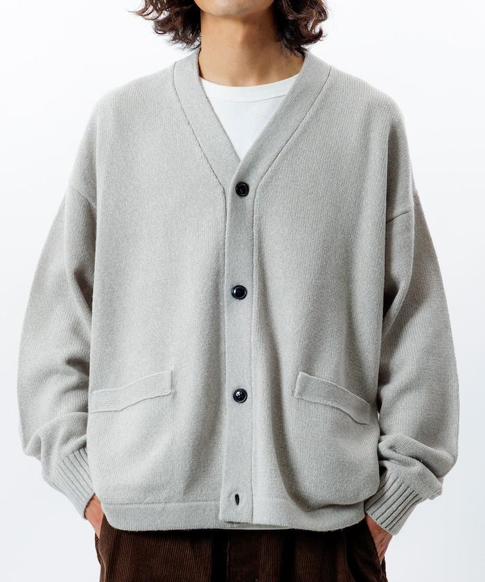 寬鬆版型 易打理 可水洗 V領開衫