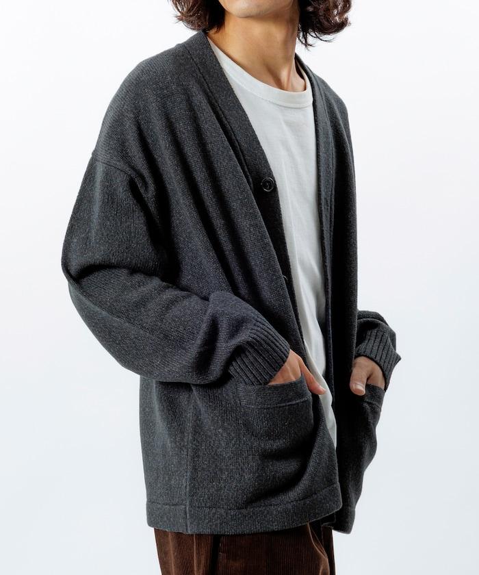 寬鬆版型 易打理 可水洗 V領開衫