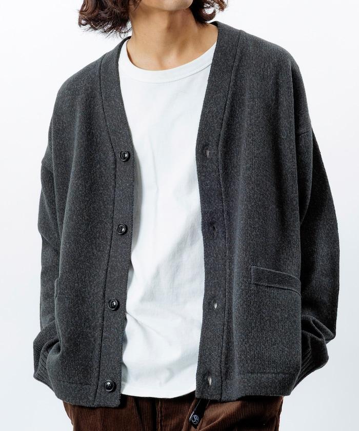 寬鬆版型 易打理 可水洗 V領開衫