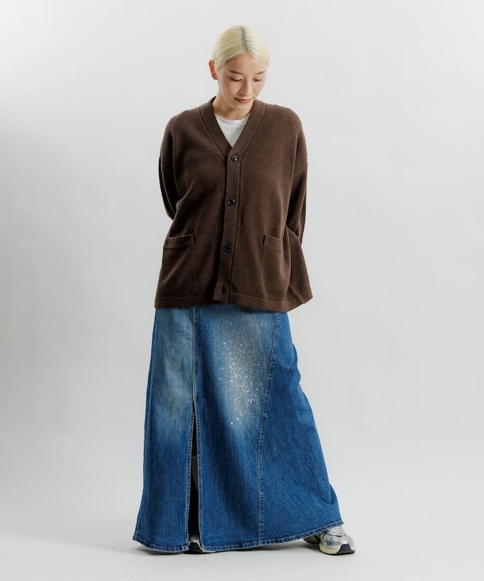 寬鬆版型 易打理 可水洗 V領開衫