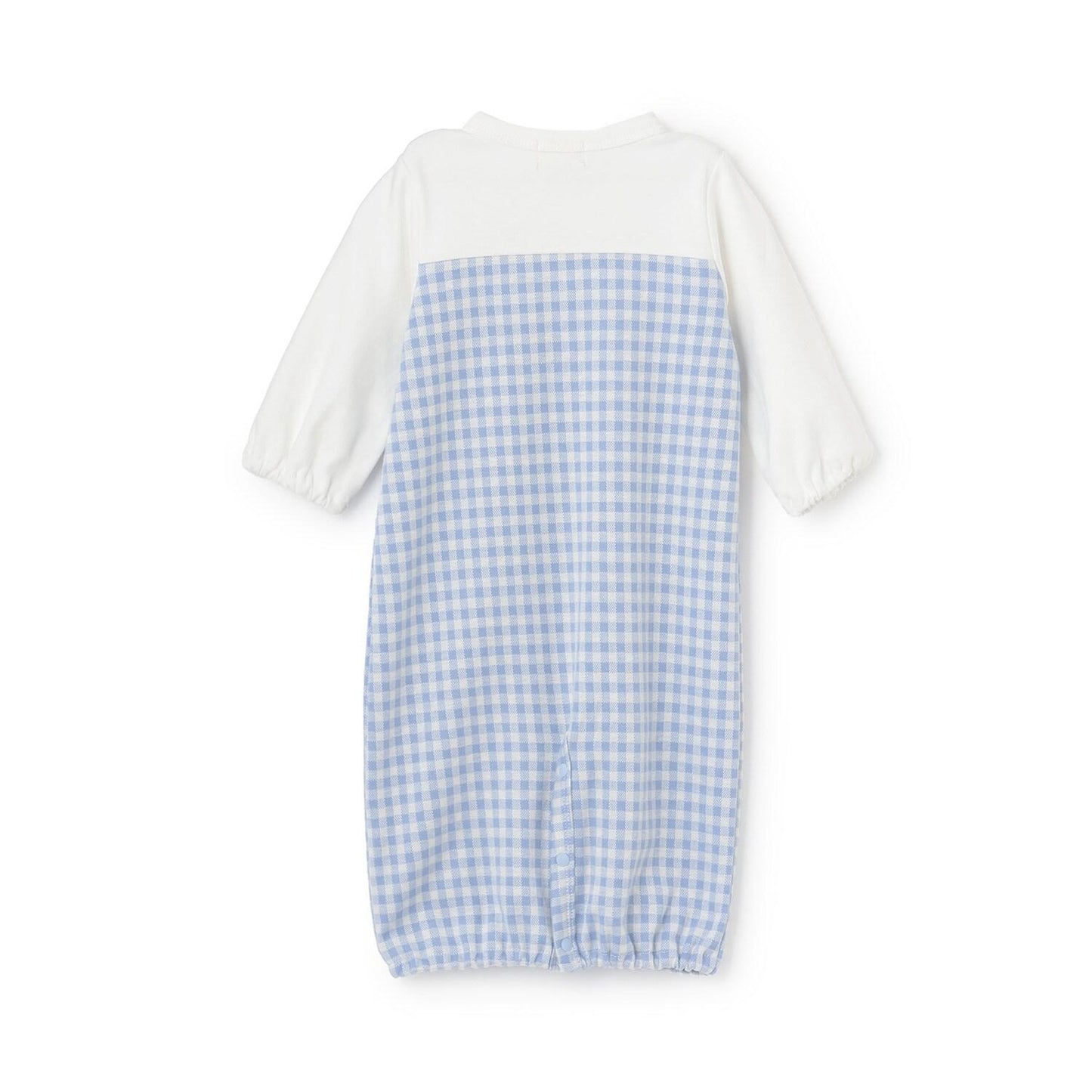 格紋提花拼接兩用連衣裙