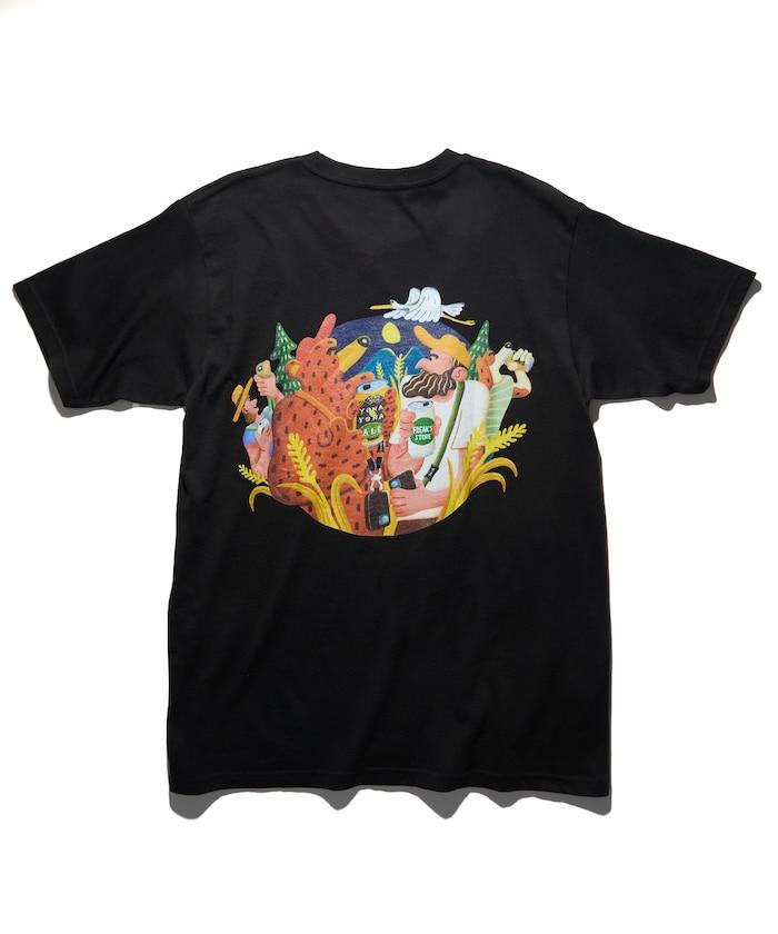 YONAYONA ALE×FREAK'S STORE 短袖T恤