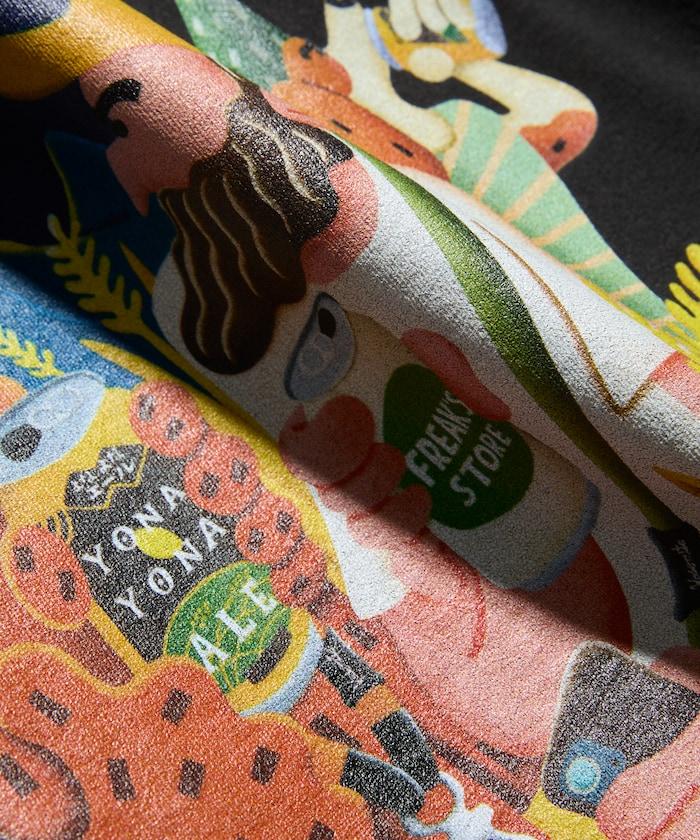 YONAYONA ALE×FREAK'S STORE 短袖T恤