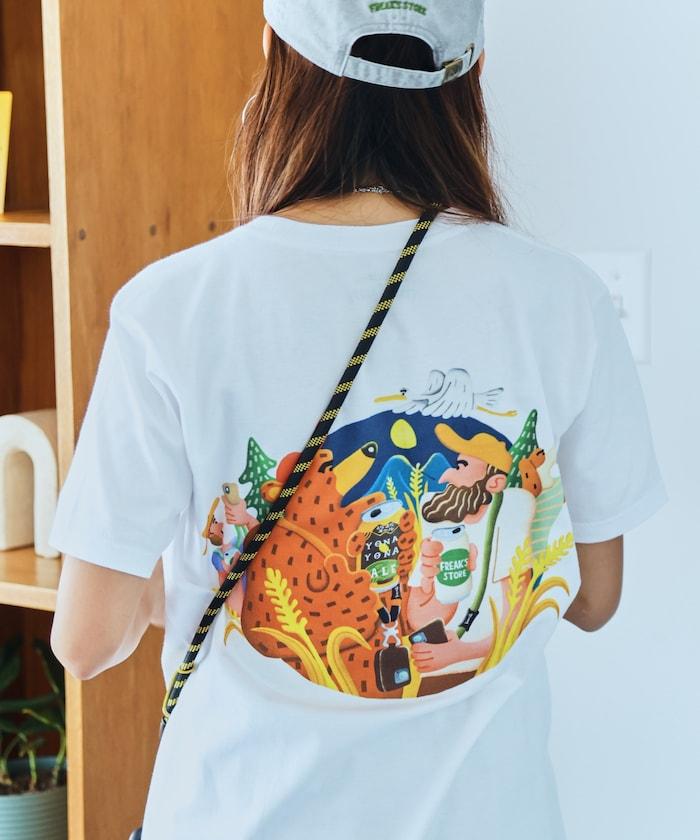 YONAYONA ALE×FREAK'S STORE 短袖T恤