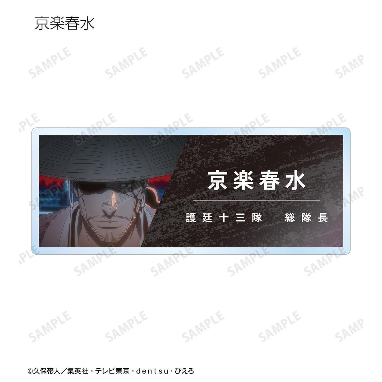 《死神》千年血戰篇 場景寫實亞克力姓名牌 ver.A(單位/全套BOX)【BOX/12包入】