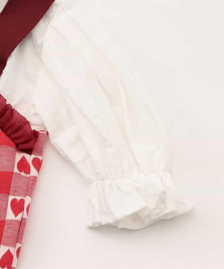 提花假兩件連體衣