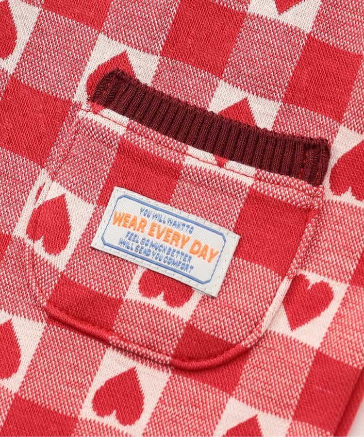 提花假兩件連體衣