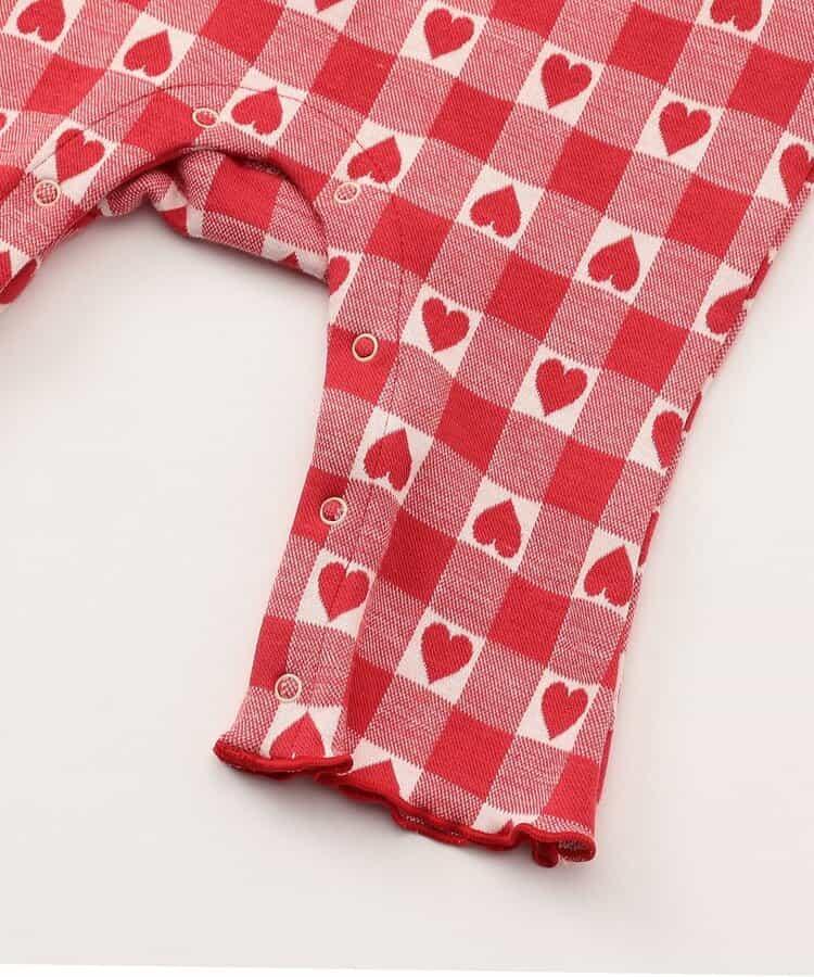 提花假兩件連體衣