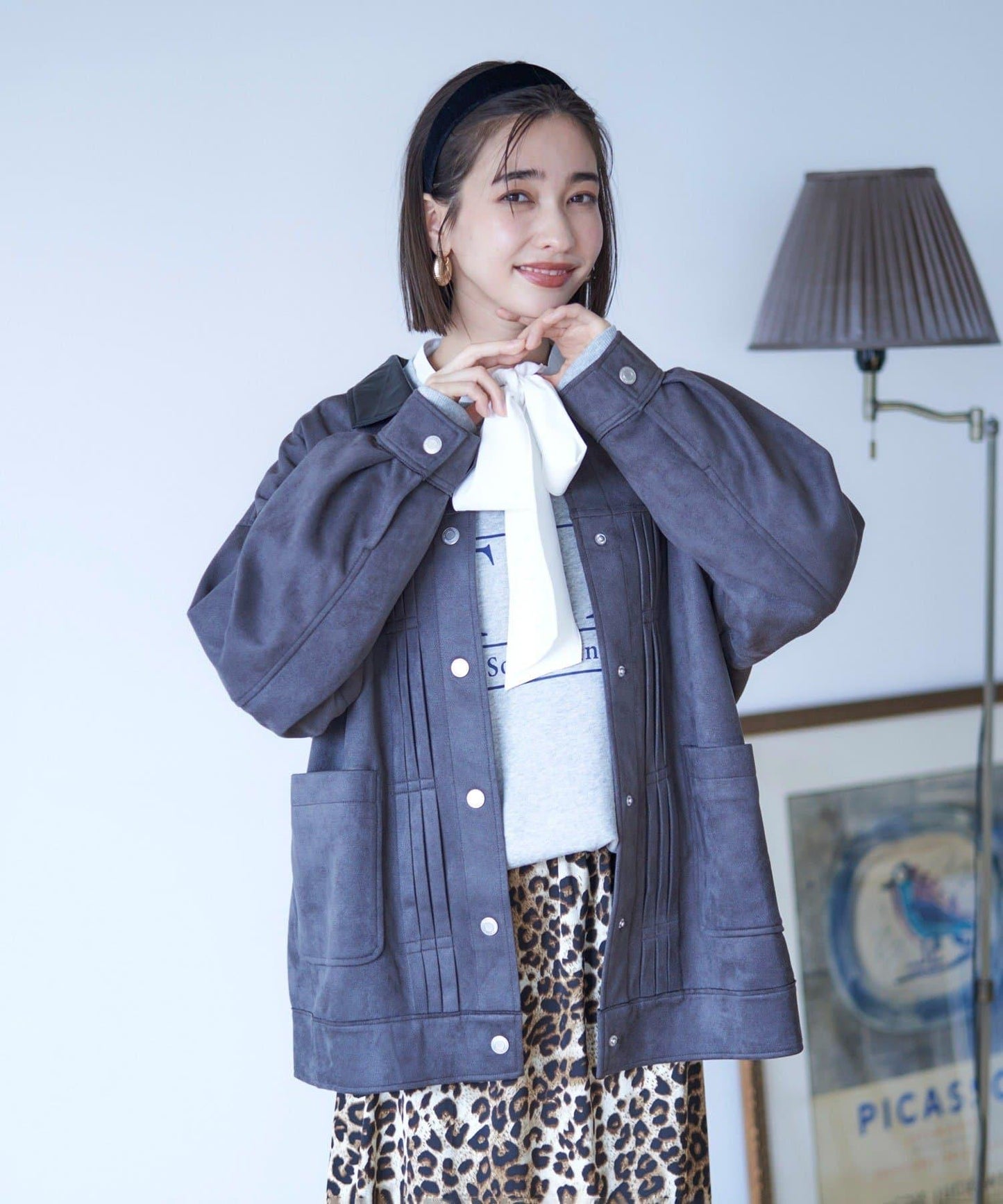 【nane】復古做舊衛衣套頭衫