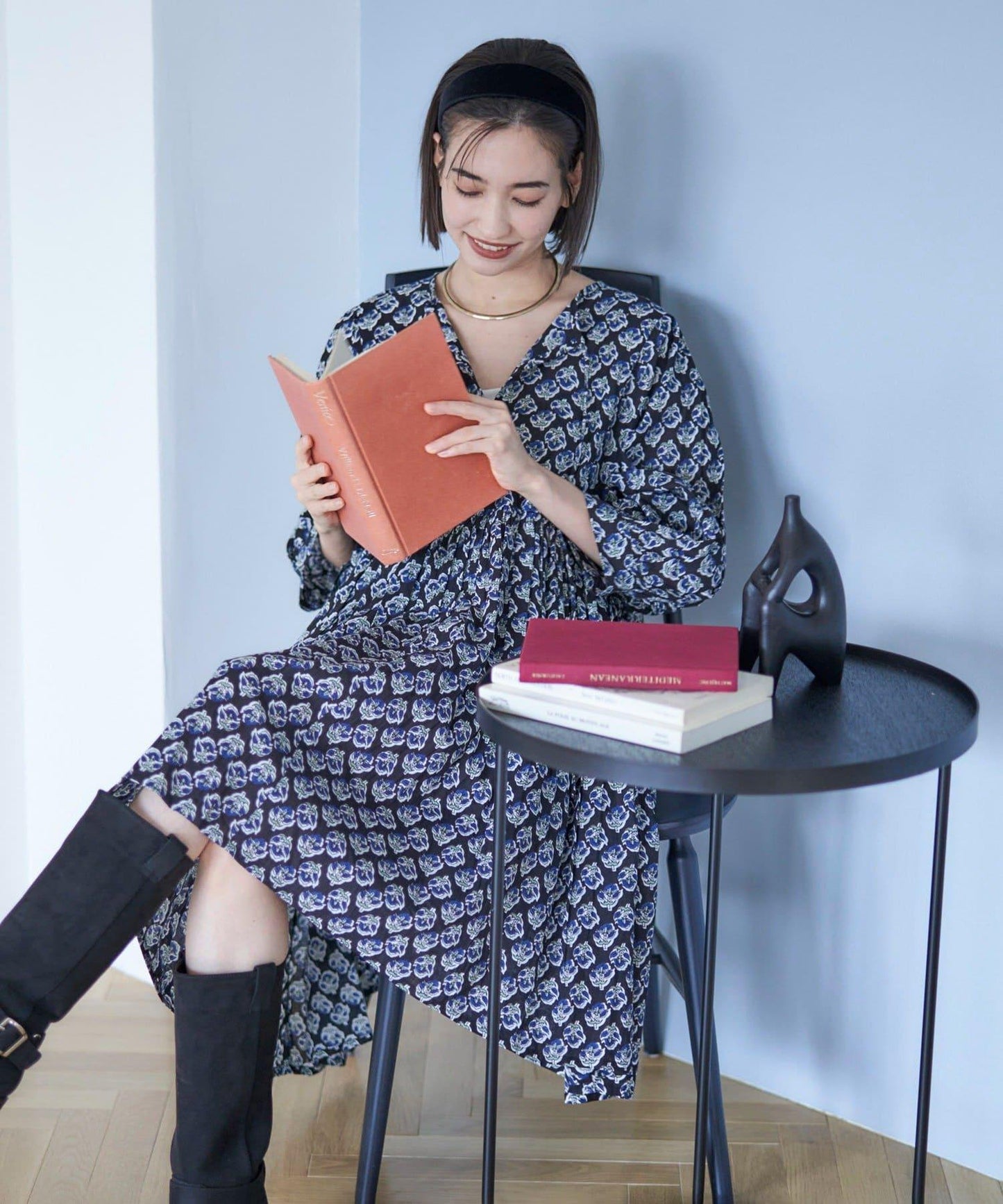 【nane】【India Series】民族風圖案長款上衣