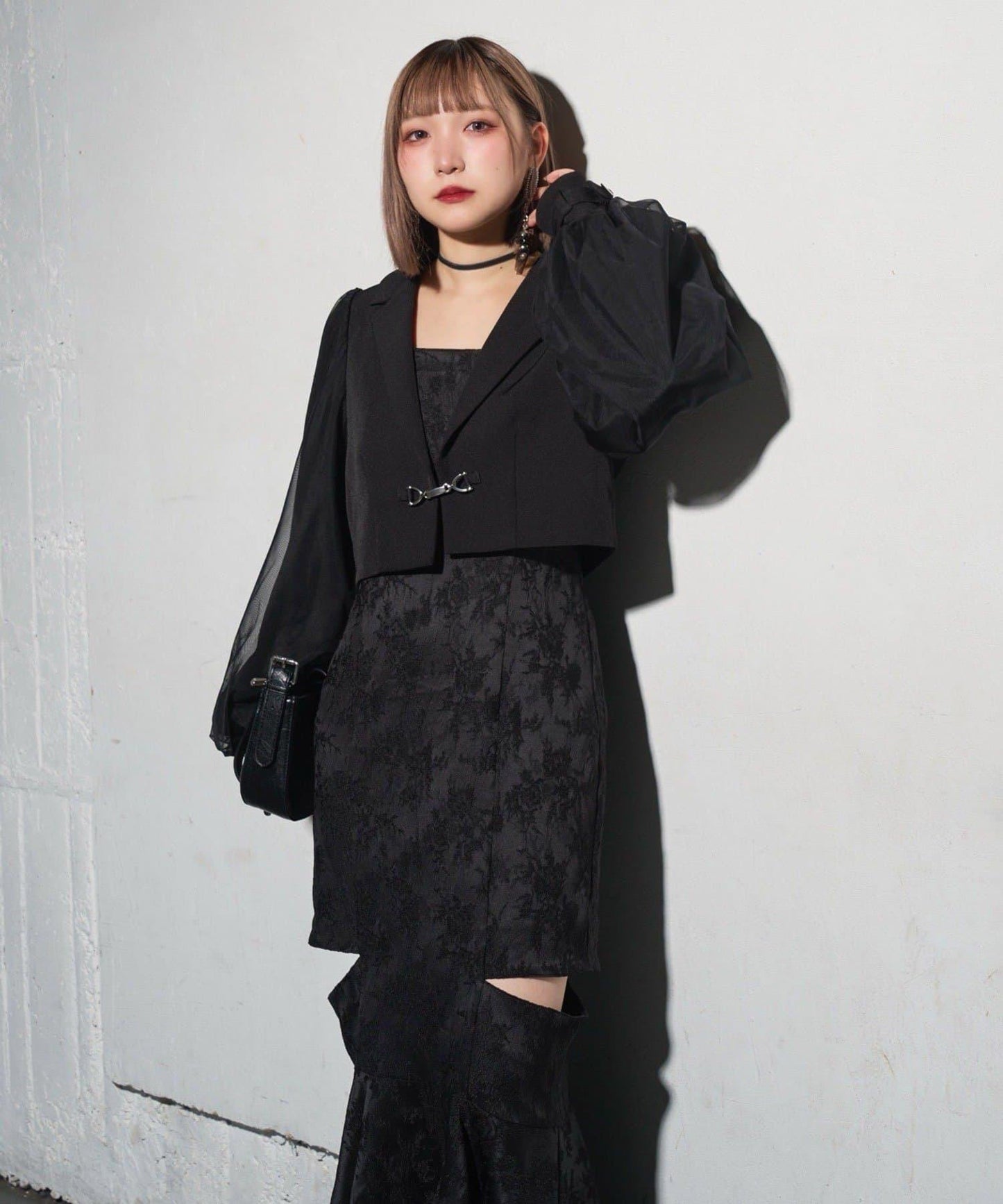 【Mavie..7】【有多種尺碼】美人魚吊帶連衣裙