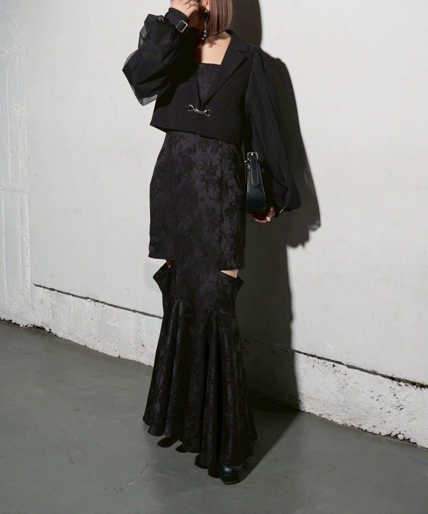 【Mavie..7】【有多種尺碼】美人魚吊帶連衣裙