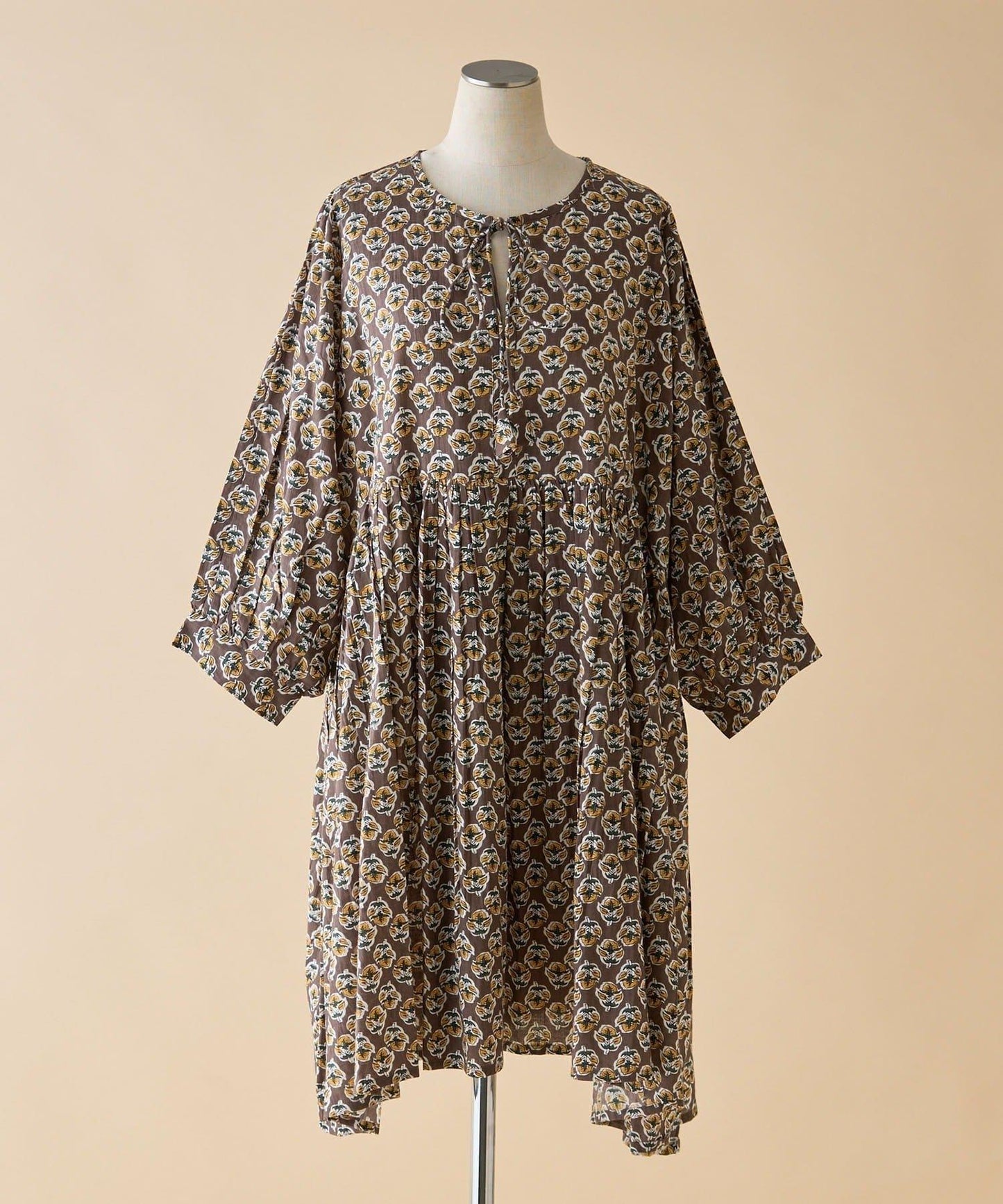 【nane】【India Series】民族風圖案長款上衣