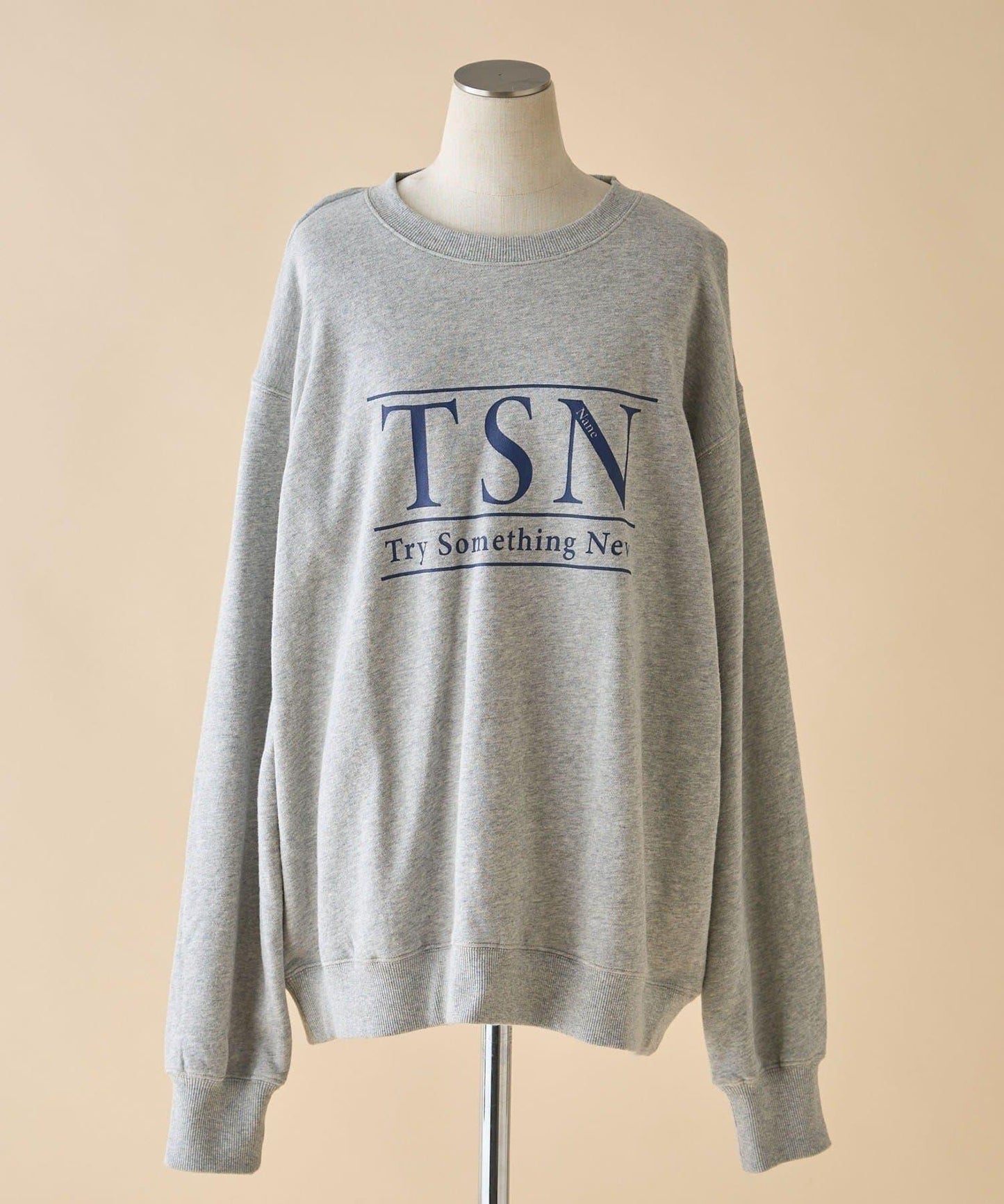 【nane】復古做舊衛衣套頭衫