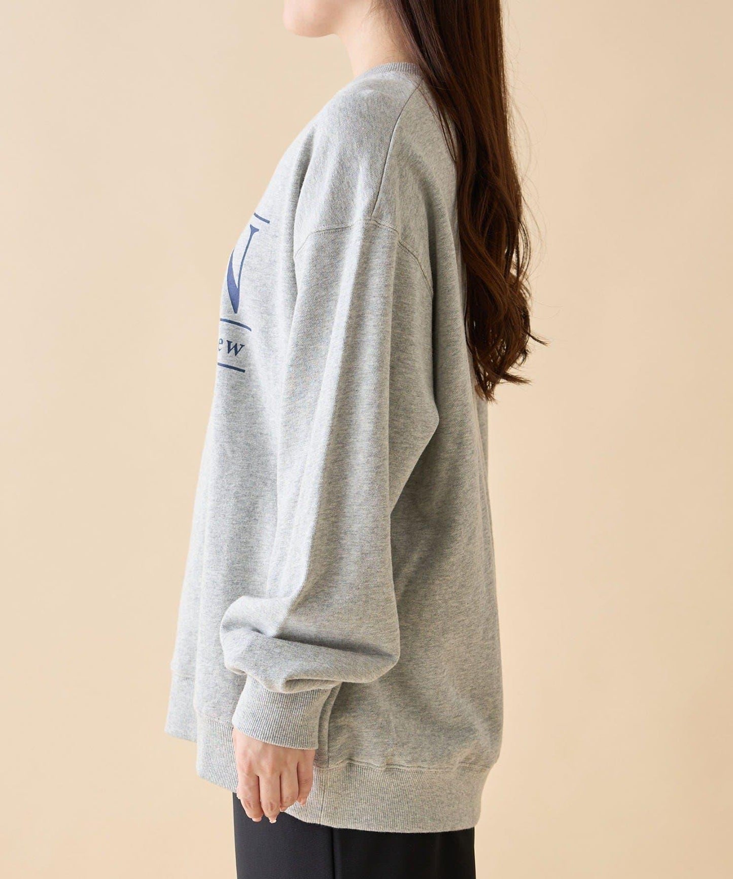 【nane】復古做舊衛衣套頭衫