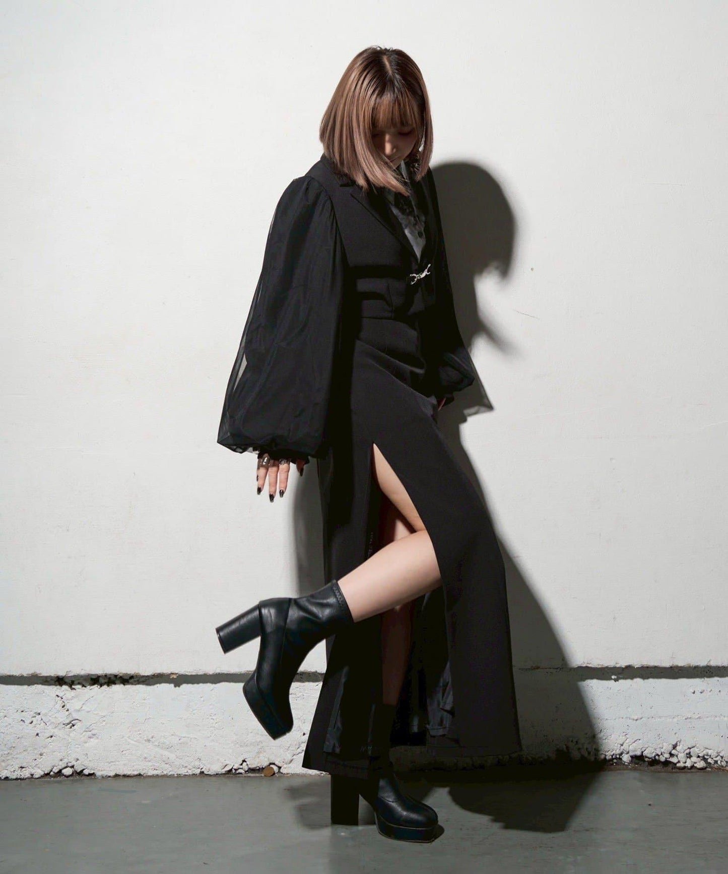 【Mavie..7】【3尺碼可選】側開叉美人魚裙