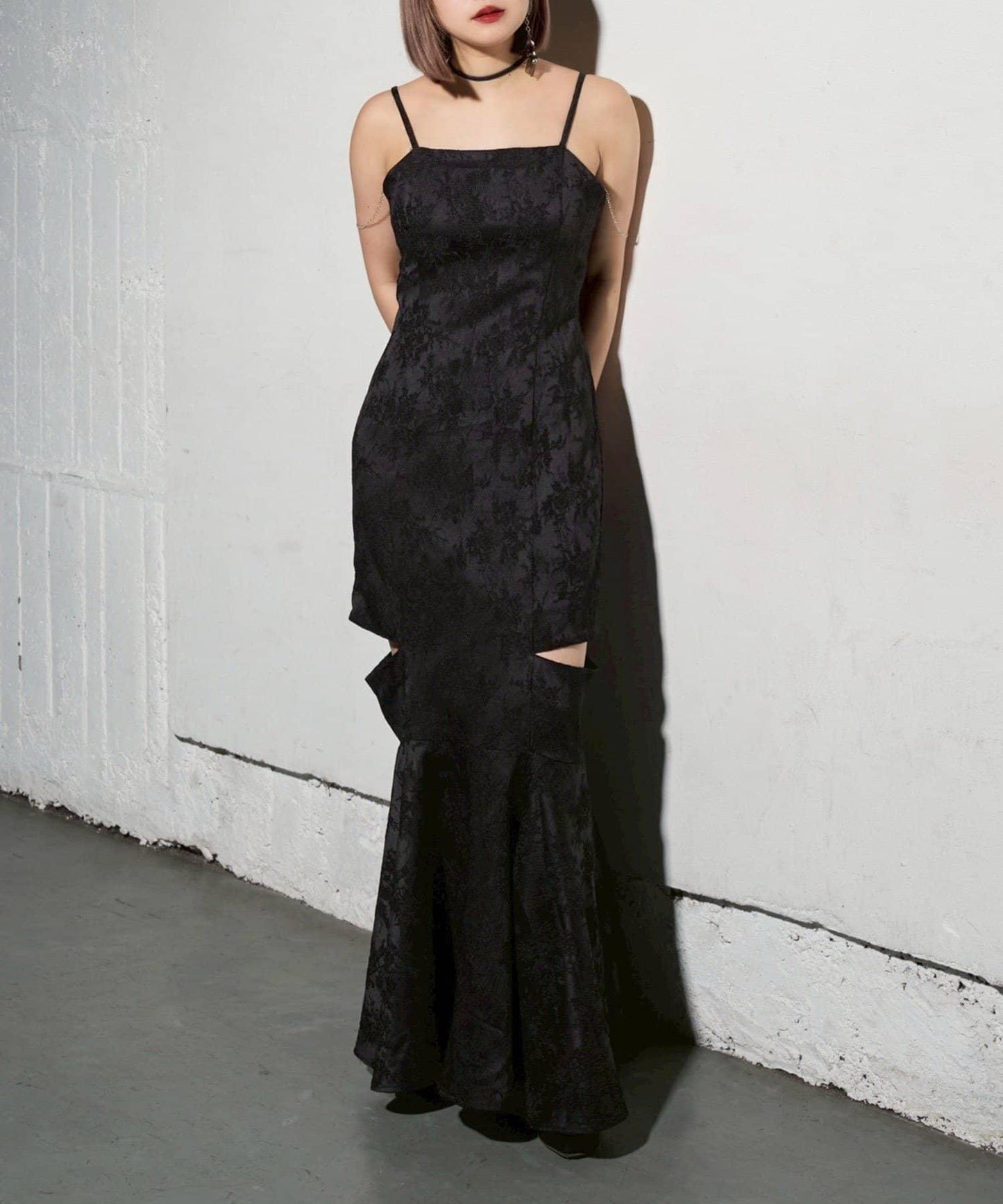 【Mavie..7】【有多種尺碼】美人魚吊帶連衣裙