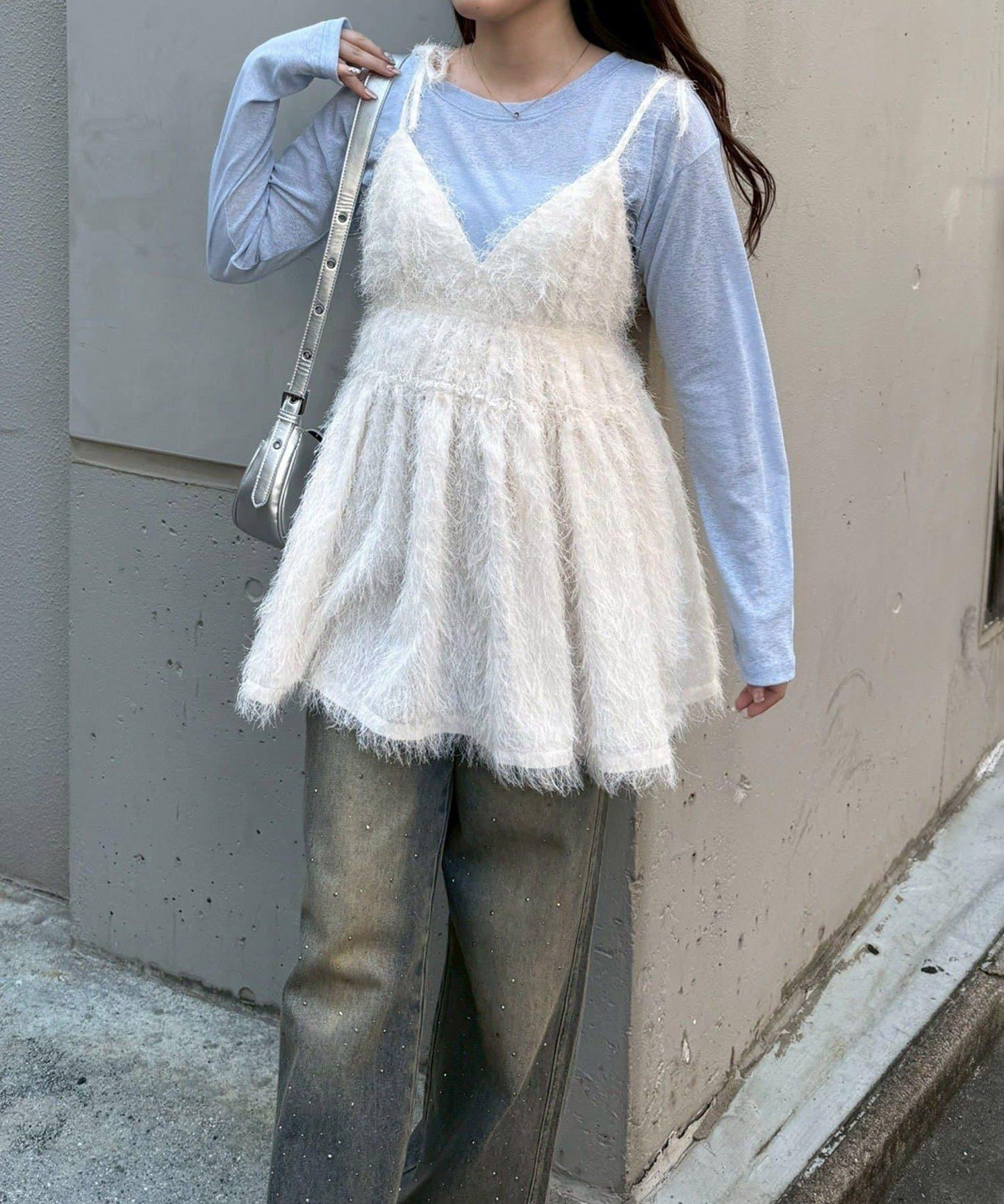 也適合疊穿!透視長袖T恤