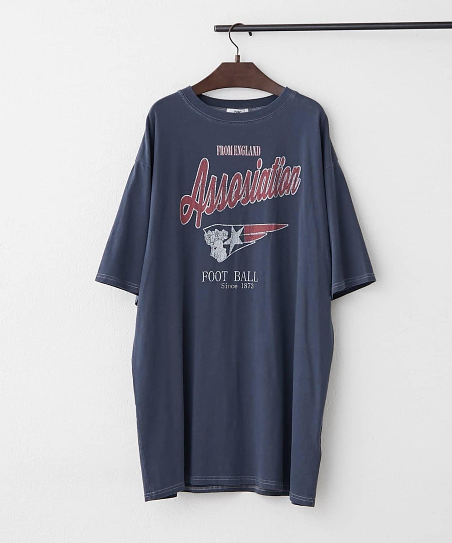 【NAO】復古工藝長款T恤