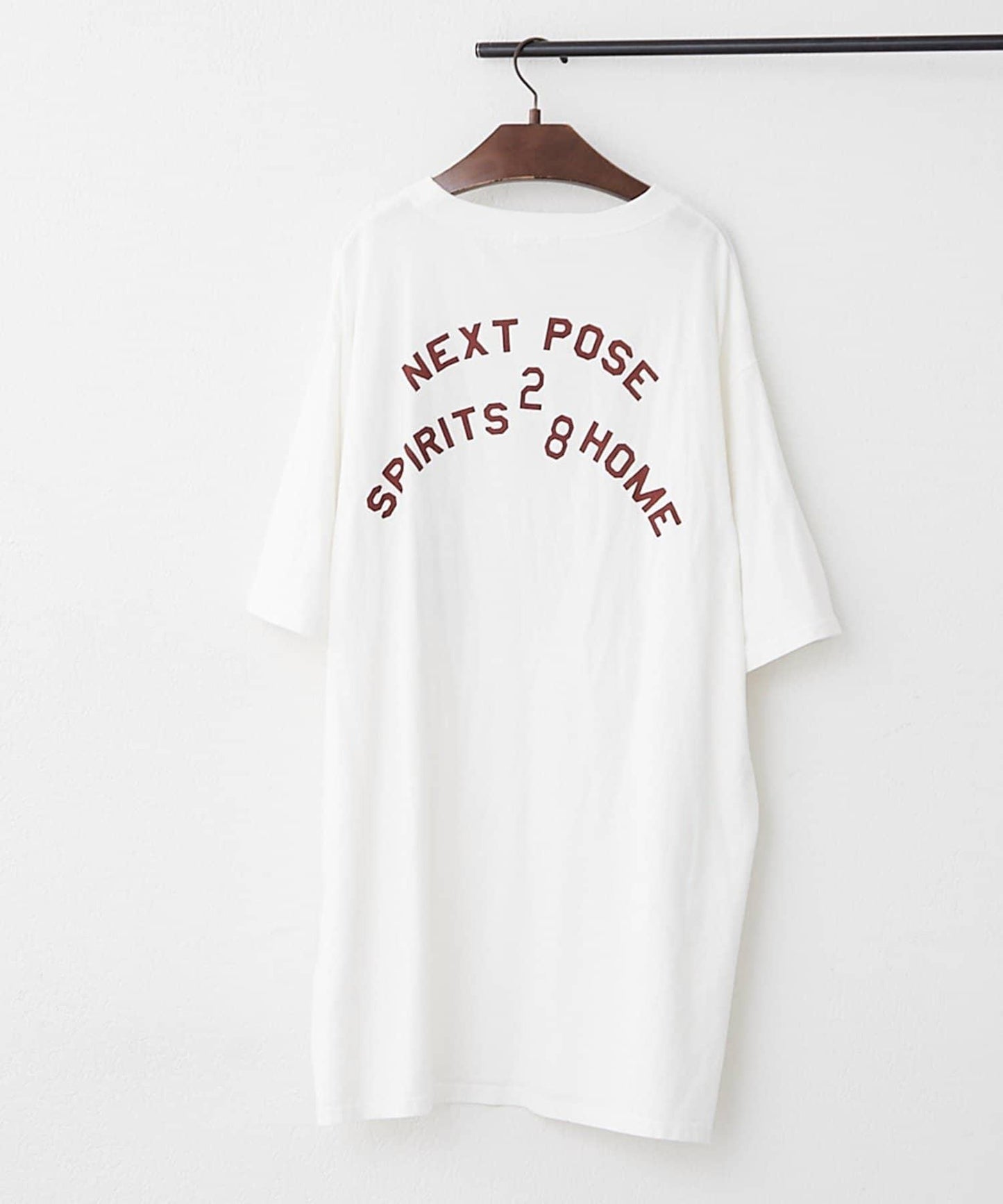 【NAO】復古工藝長款T恤