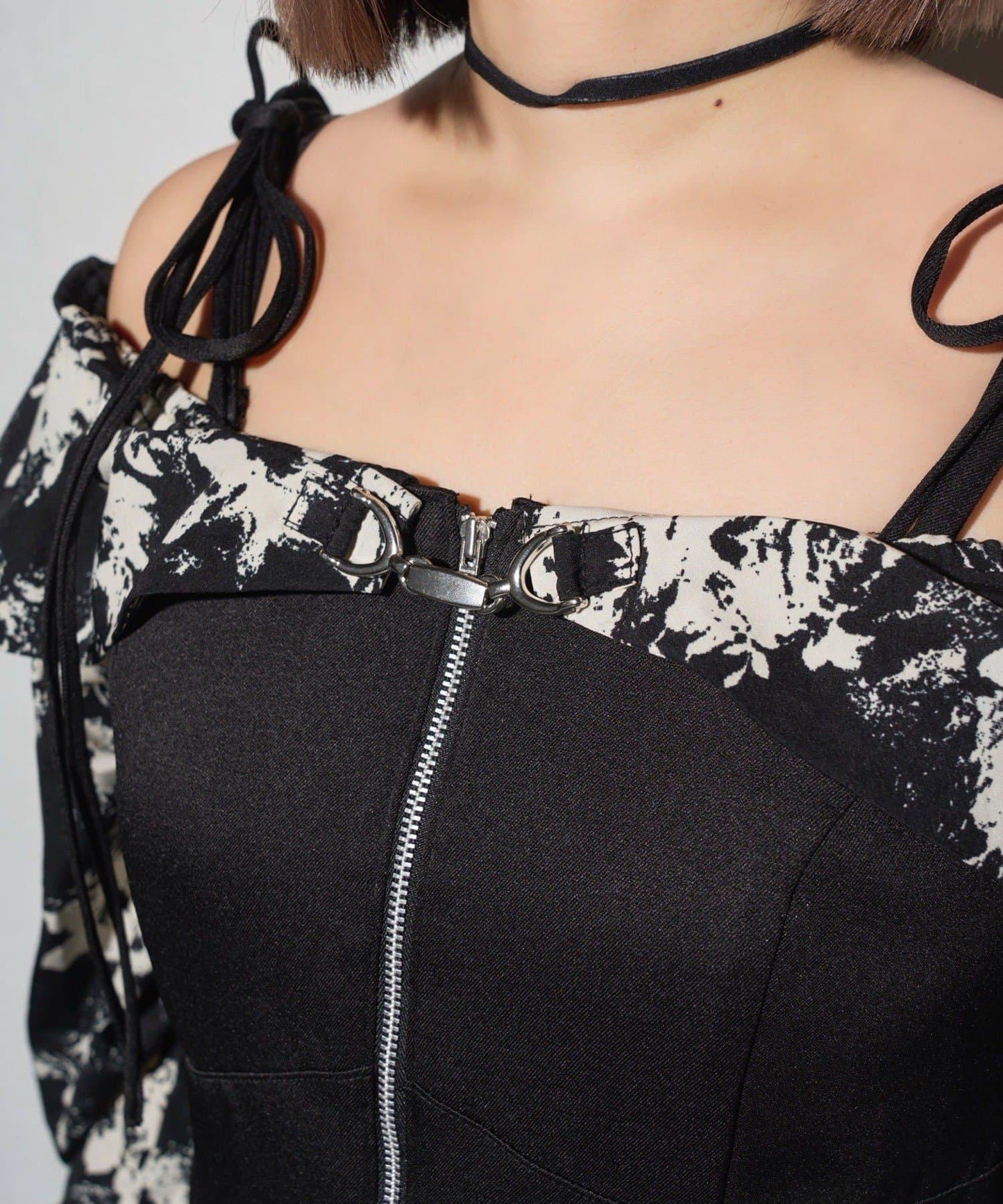 【Mavie..7】短款開衫+迷你吊帶連衣裙套裝