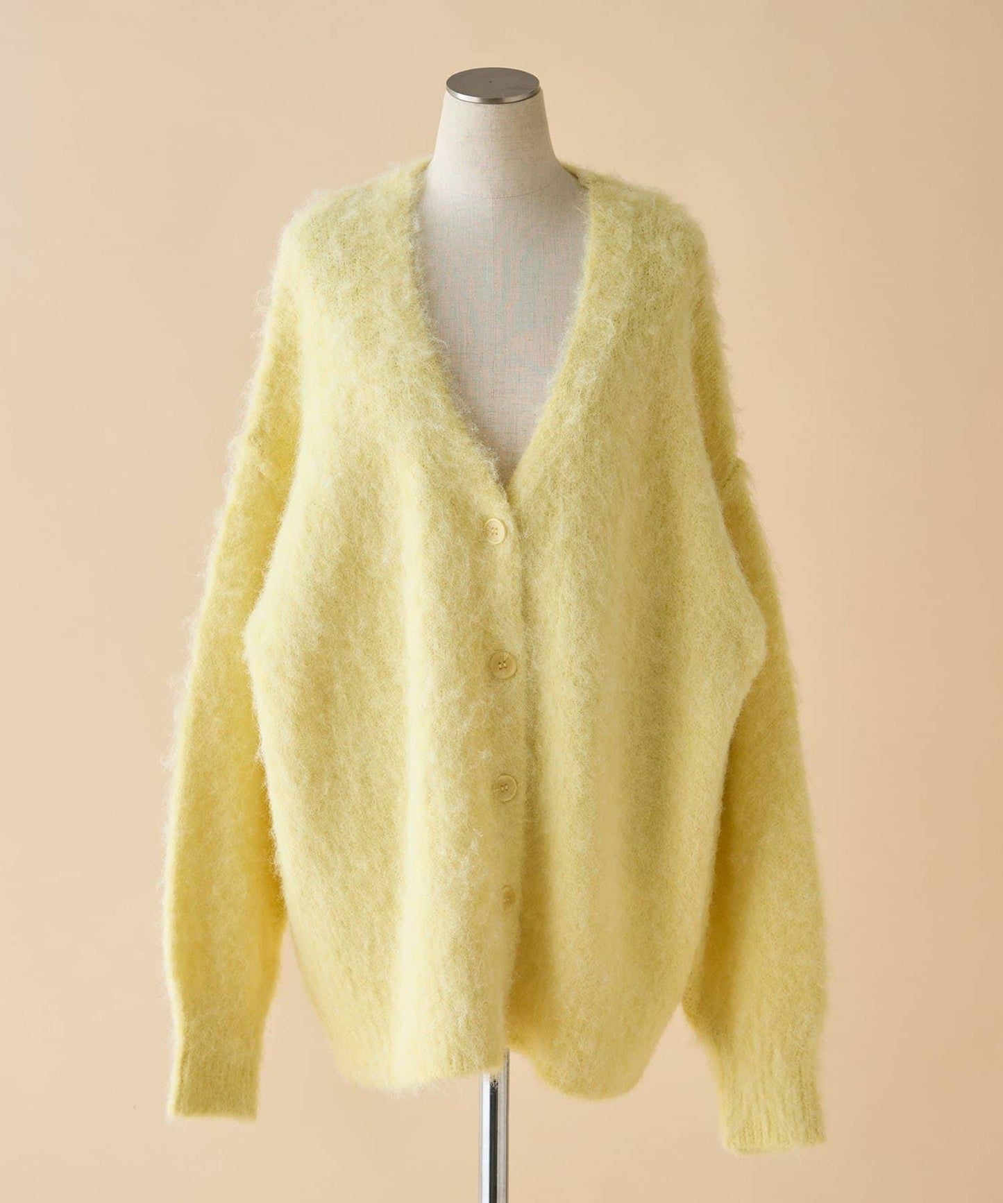 多色可選!6色V領長毛絨開衫