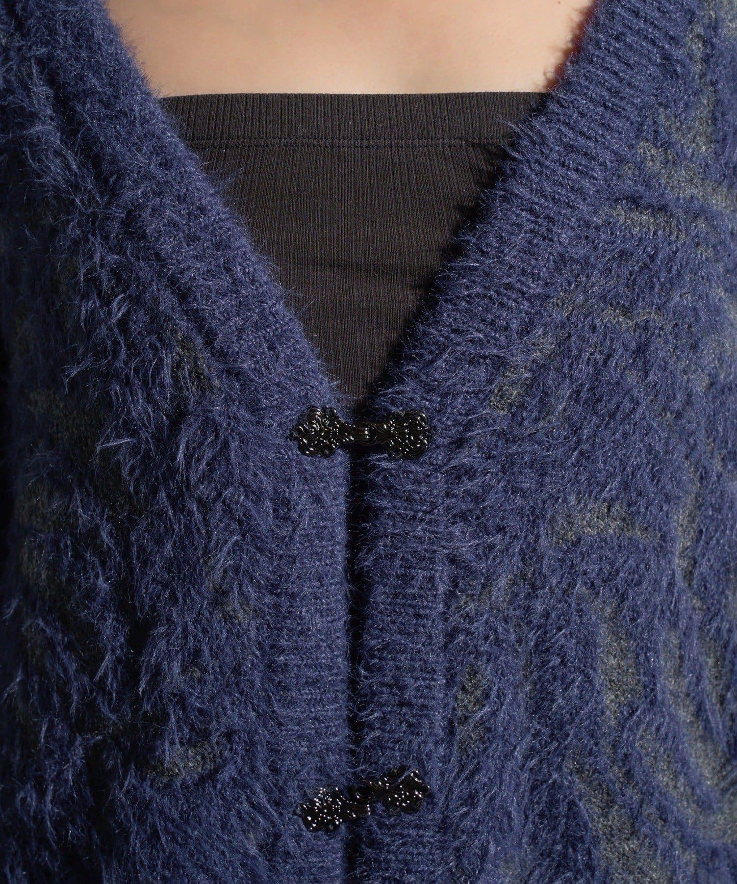 【Mavie..7】大理石紋針織開衫