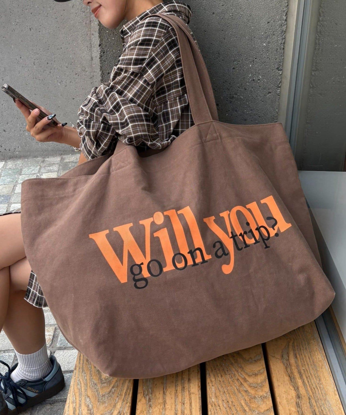 【UNISEX】大號托特彩色包