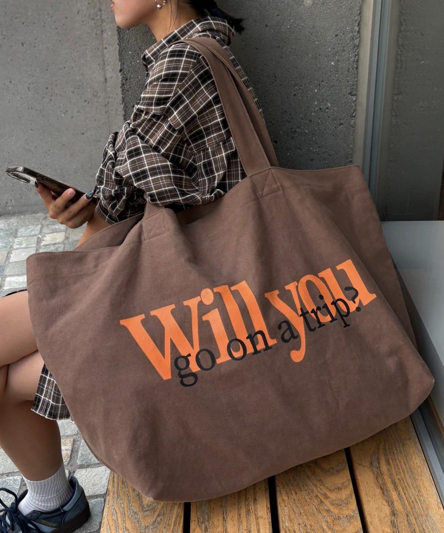 【UNISEX】大號托特彩色包