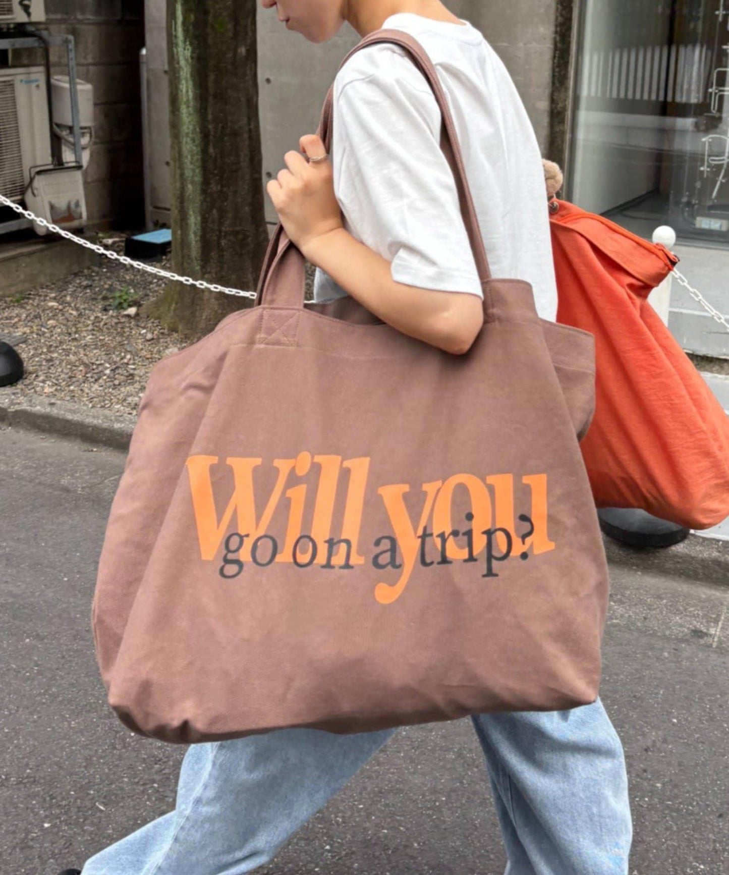 【UNISEX】大號托特彩色包