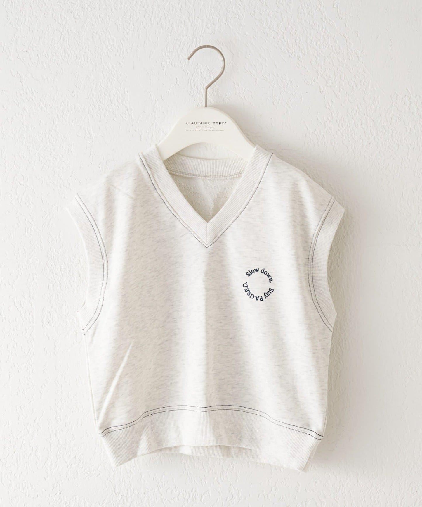 【KIDS】單點刺繡衛衣套裝