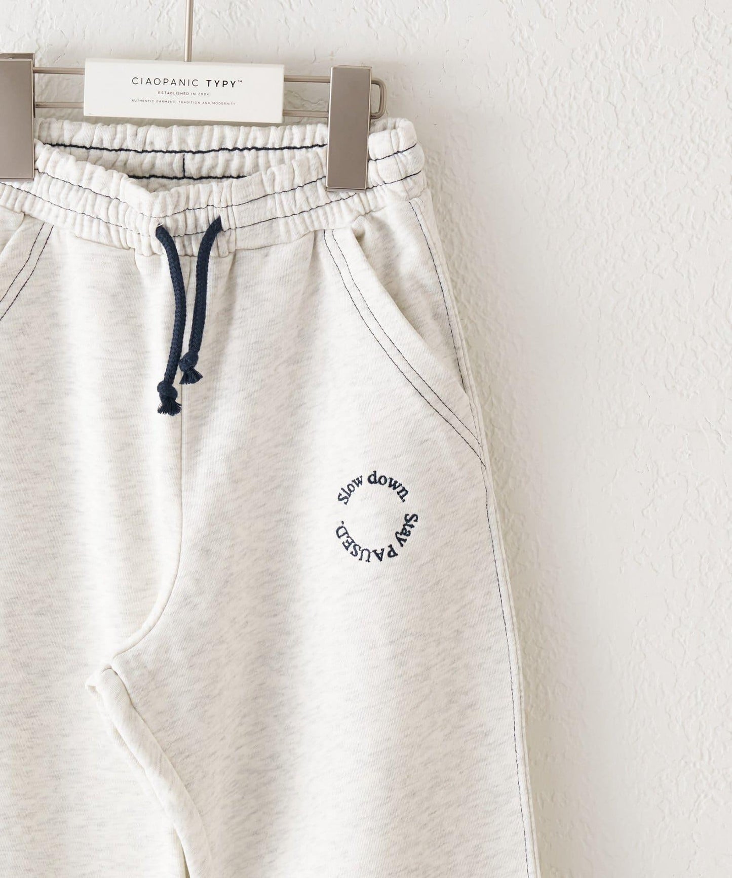 【KIDS】單點刺繡衛衣套裝