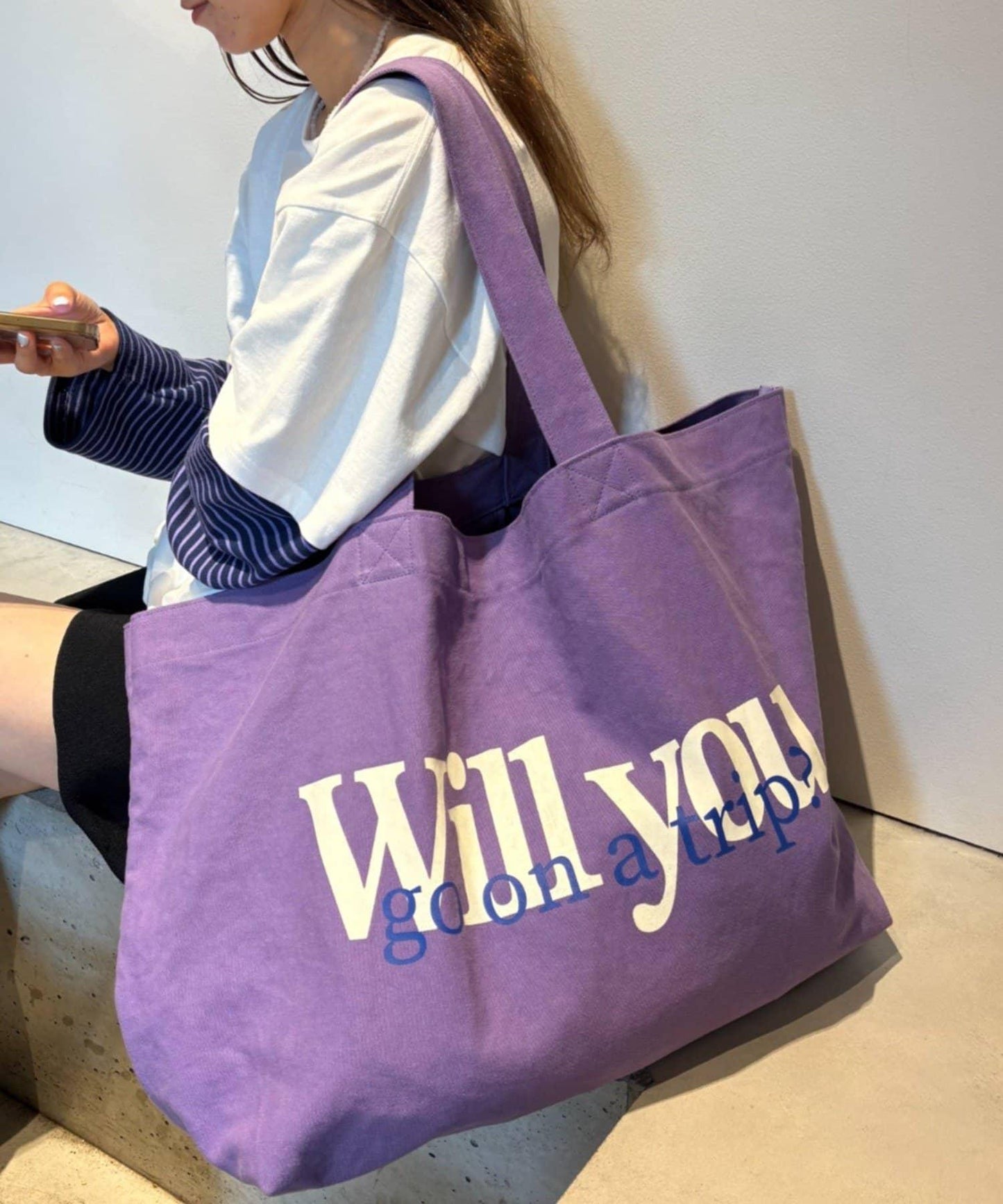 【UNISEX】大號托特彩色包