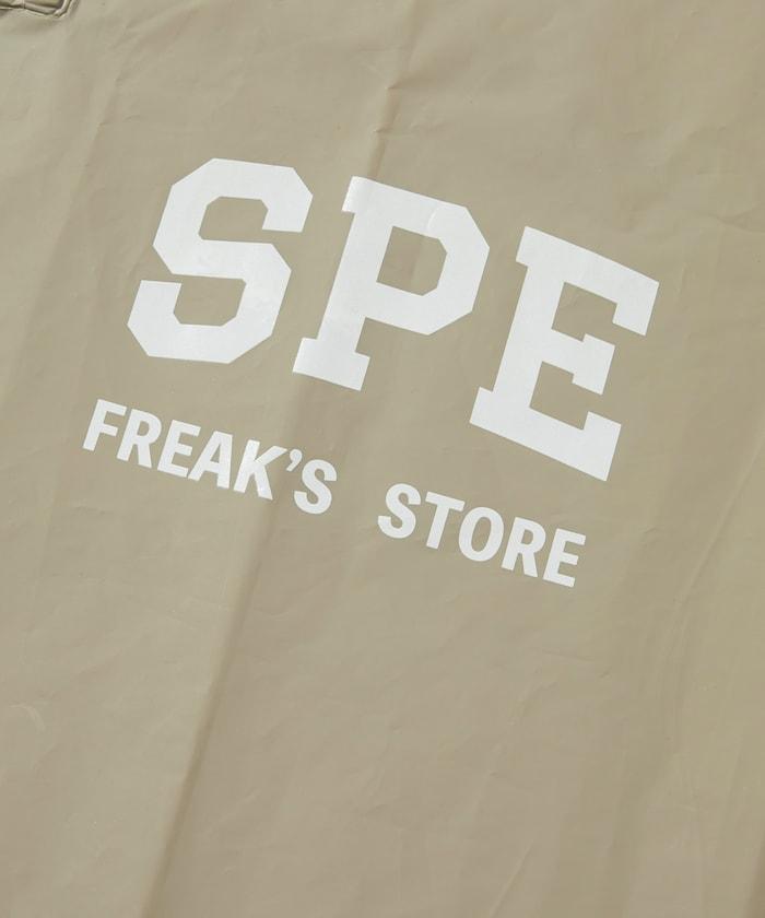 SPE×FREAKS 蓄光プリントポンチョ
