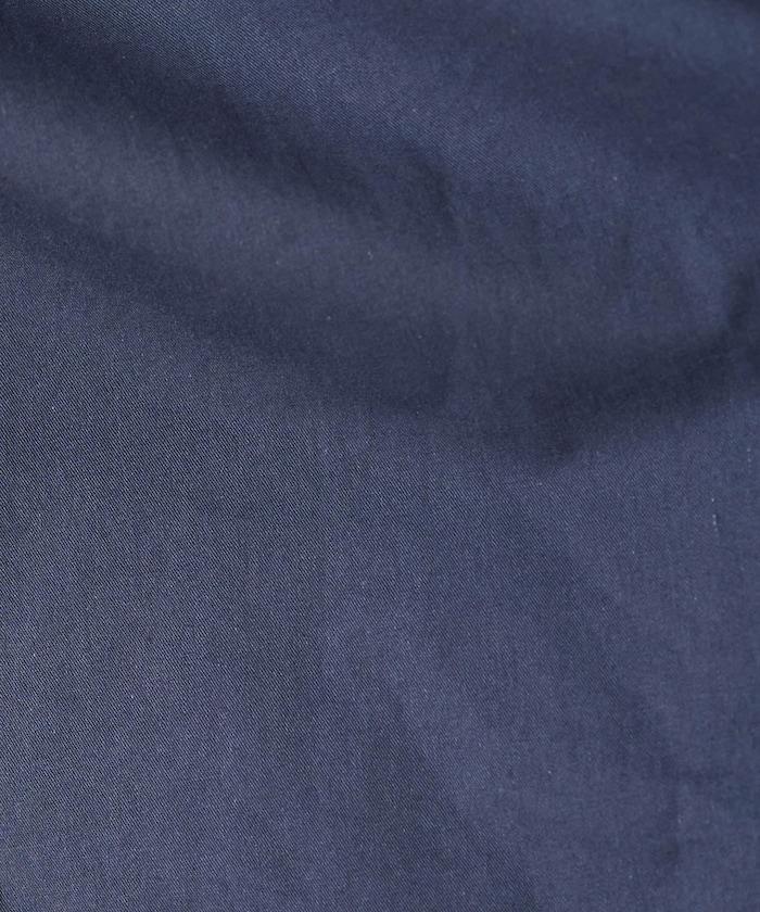 印度棉斜紋褶皺泡泡袖襯衫