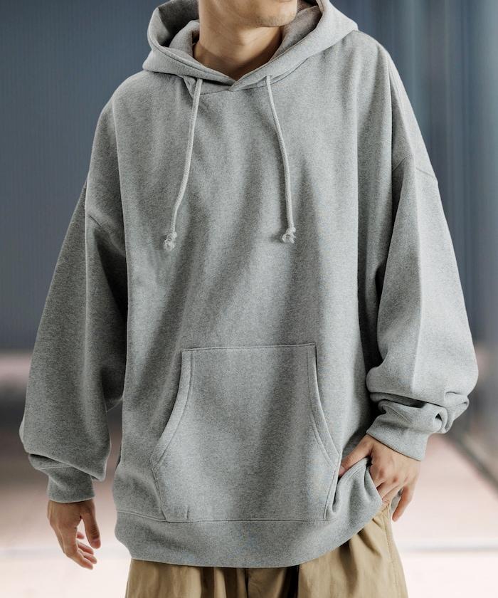 12盎司加厚寬鬆版型套頭連帽衛衣