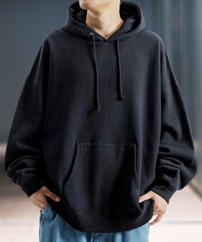 12盎司加厚寬鬆版型套頭連帽衛衣