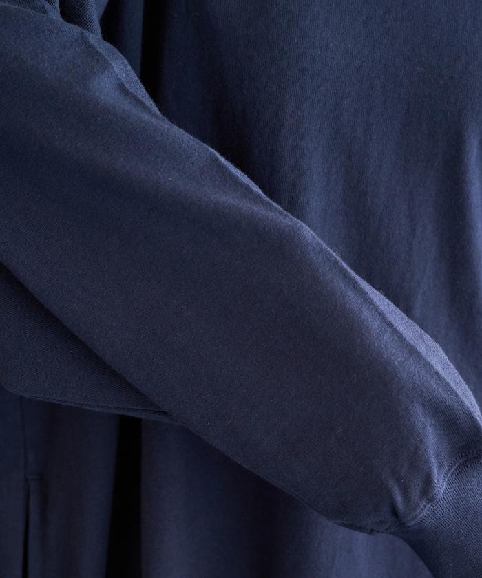 寬鬆版型長袖T恤迷你連衣裙