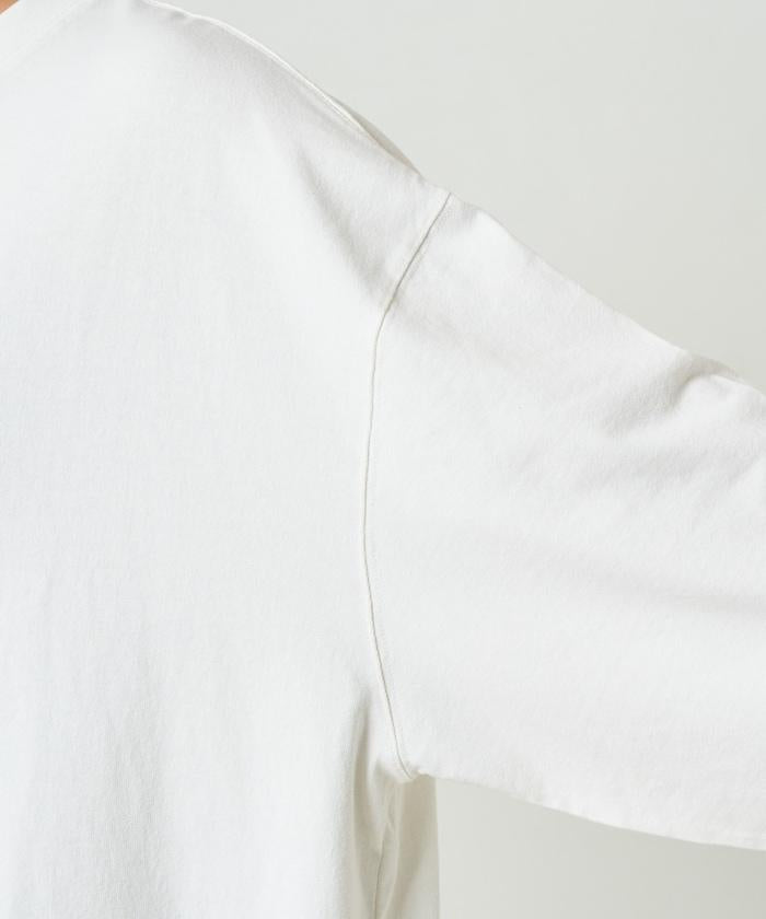 寬鬆版型長袖T恤迷你連衣裙