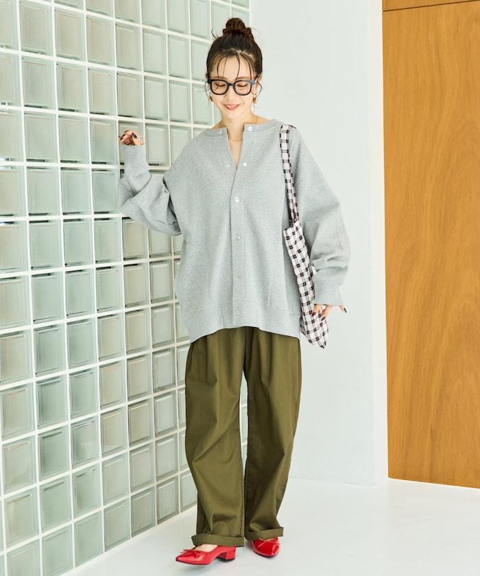 加厚衛衣按扣開衫