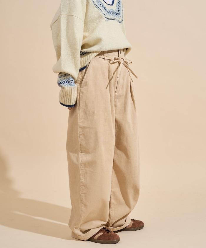 特別抽繩休閒褲