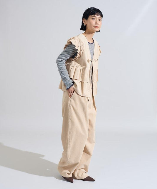 特別訂製荷葉邊馬甲<可搭配套裝>