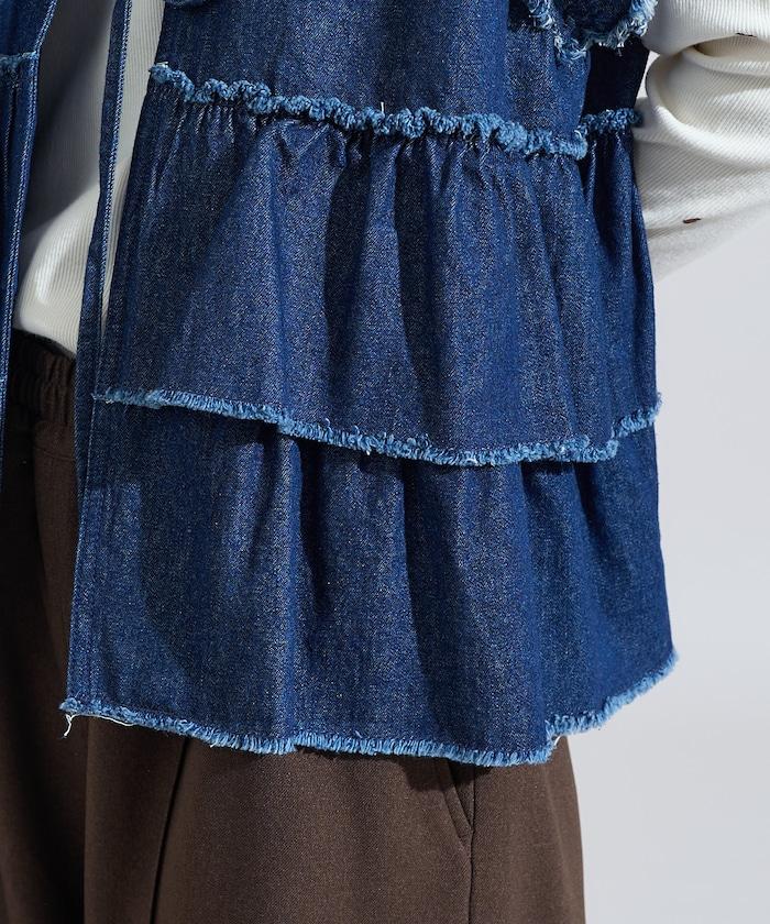 特別訂製荷葉邊馬甲<可搭配套裝>