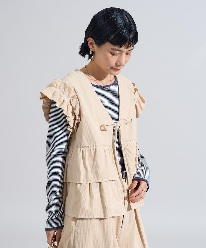 特別訂製荷葉邊馬甲<可搭配套裝>