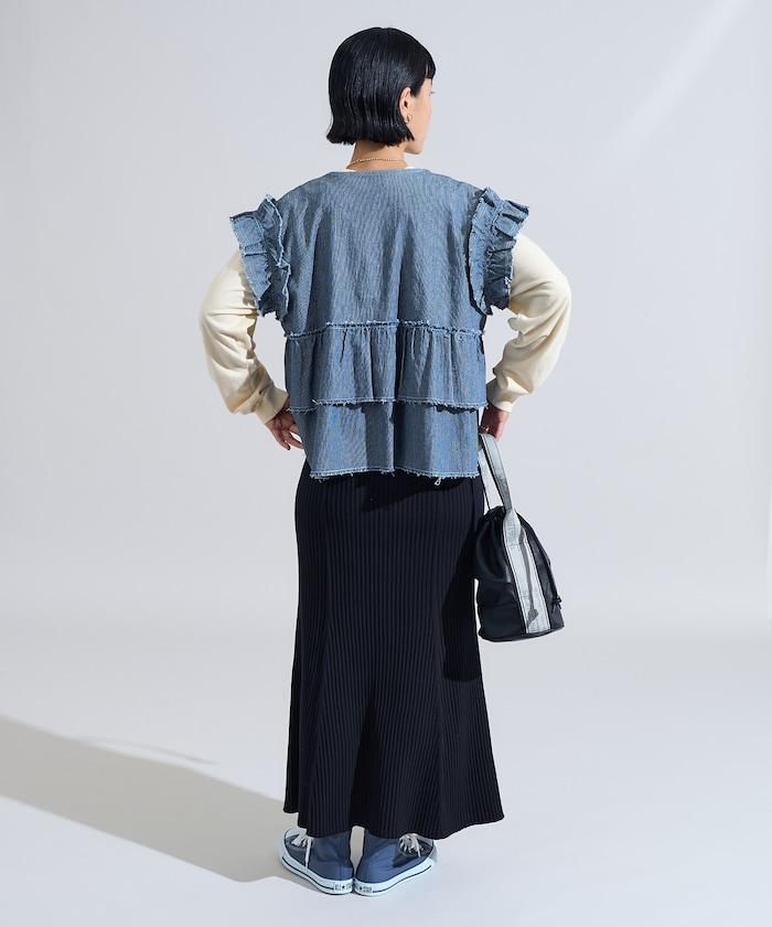 特別訂製荷葉邊馬甲<可搭配套裝>