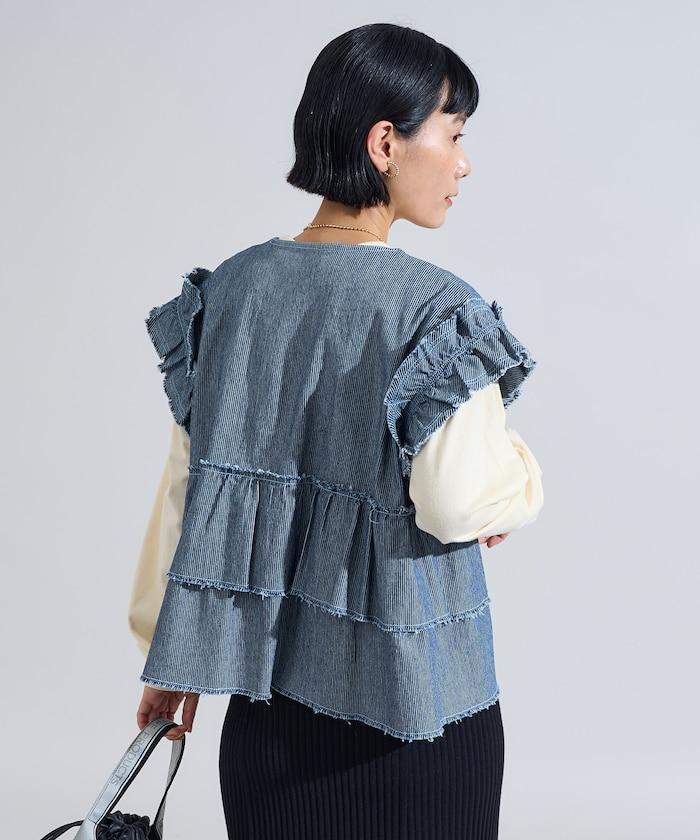 特別訂製荷葉邊馬甲<可搭配套裝>