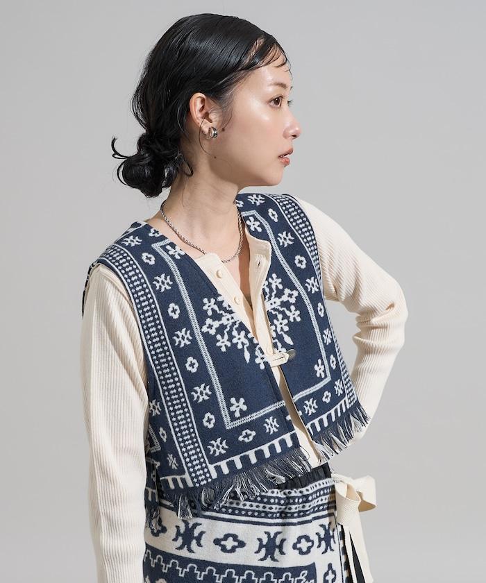 毛毯改造風馬甲<可搭配套裝>